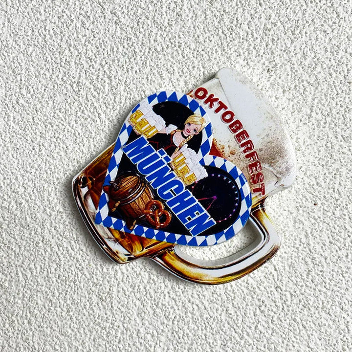 Magnet na lednici „Mnichov 3D“ – BayernMagnet (1+1 zdarma) Oktoberfest 2026