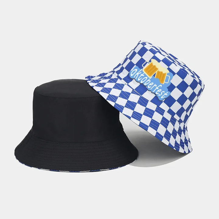 Fischerova čepice s diamantovým vzorem – WiesnKaro Oktoberfest 2025