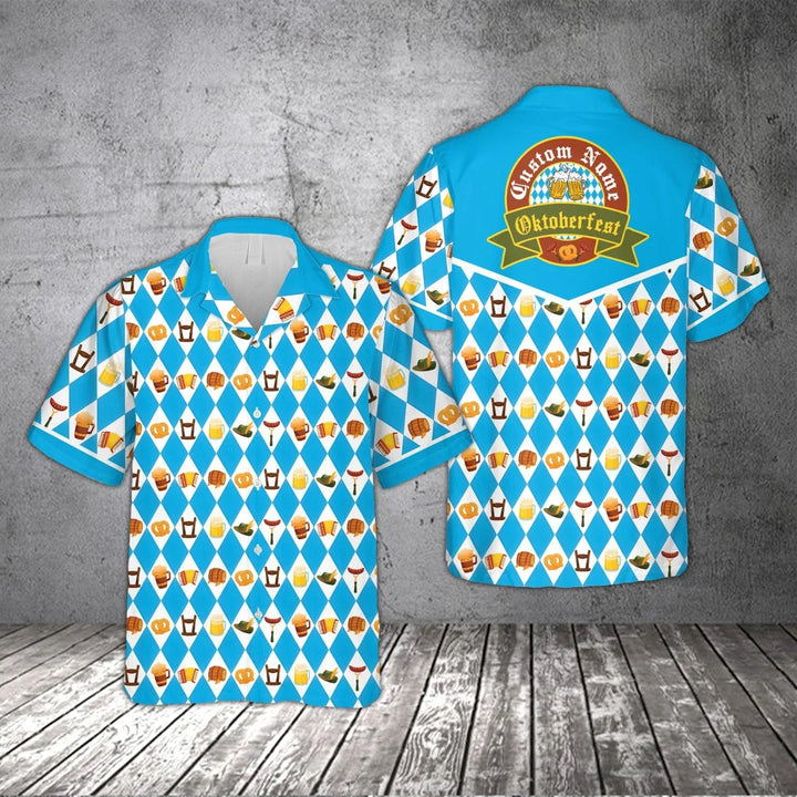 Pánská košile s potiskem Oktoberfest – BayernHemd Oktoberfest 2025