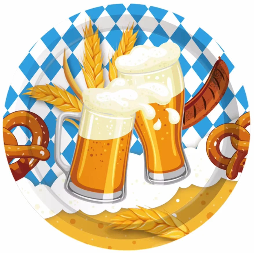 Jednorázové výrobky na oslavu v designu Oktoberfestu – WeizenFreude Oktoberfest 2025