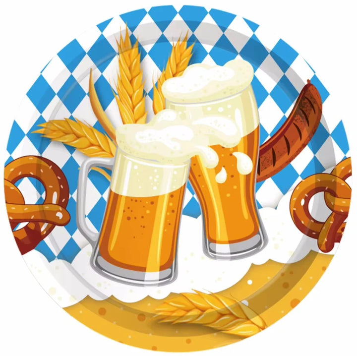 Jednorázové výrobky na oslavu v designu Oktoberfestu – WeizenFreude Oktoberfest 2025
