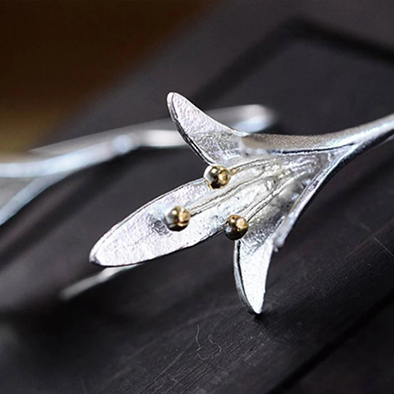 Silberne Ohrringe - BlossomCharm 