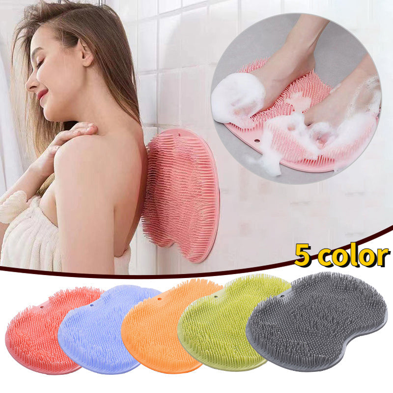 Silikon Peeling Pad, rutschfest, in 5 Farben, für Dusche, Massage, Körperpflege.