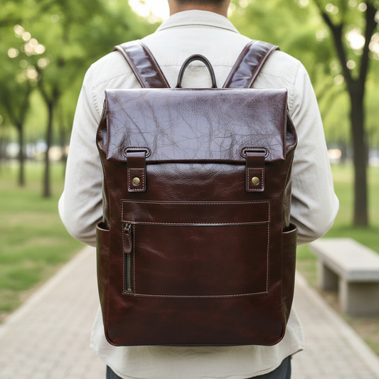 Skórzana Torba Na Laptopa - BackPackPro 