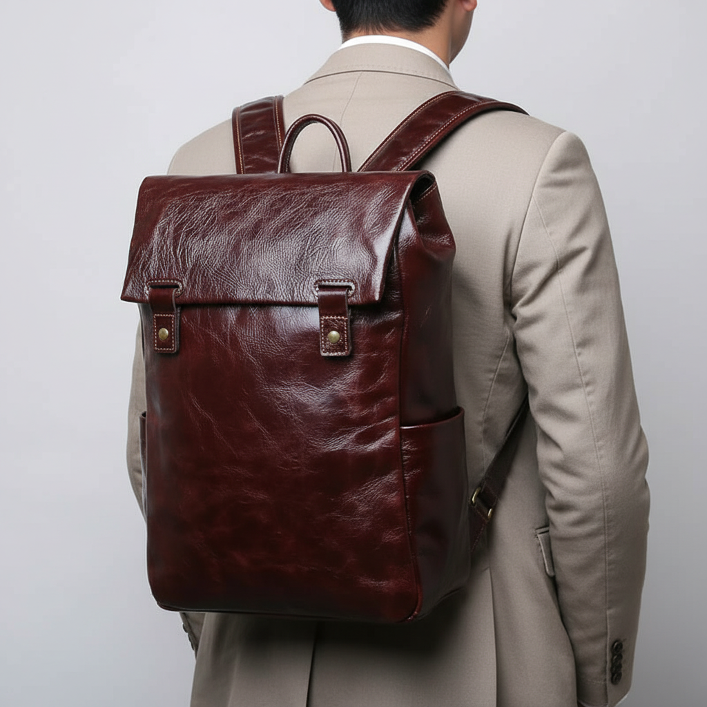 Skórzana Torba Na Laptopa - BackPackPro 