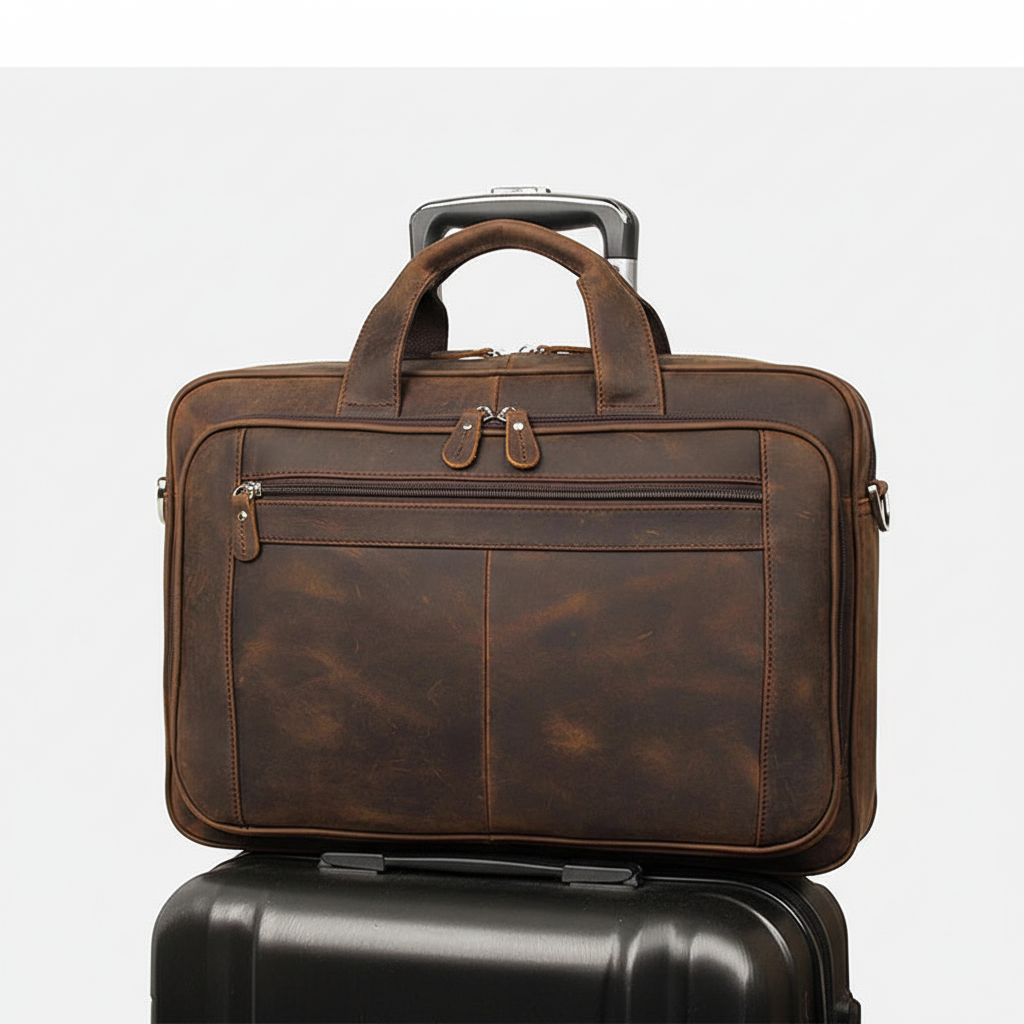 Skórzana Torba Na Laptopa - TechBag 