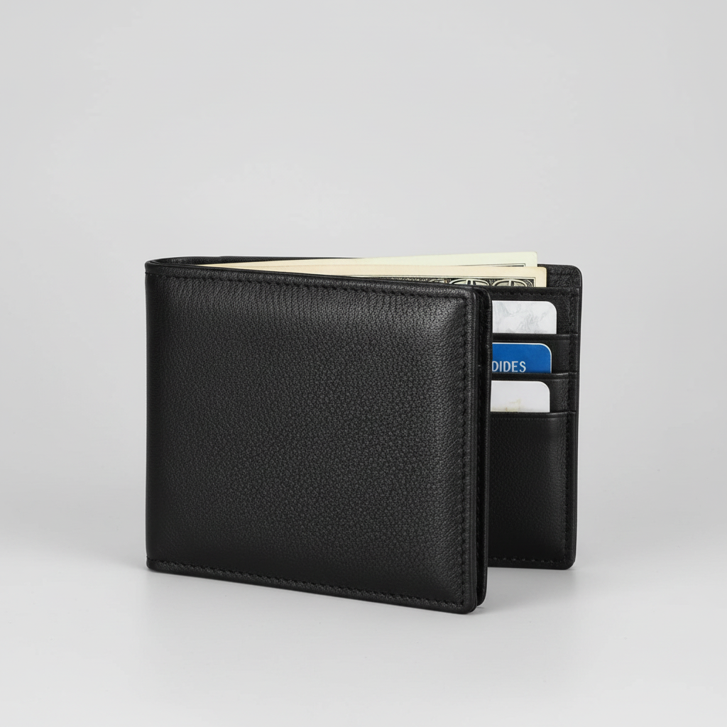 Skórzany Portfel Męski - LuxeWallet 