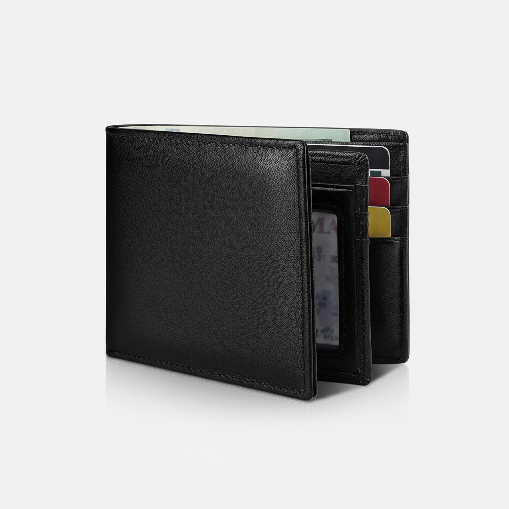 Skórzany Portfel Męski - LuxeWallet 