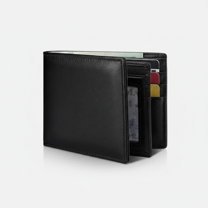 Skórzany Portfel Męski - LuxeWallet 