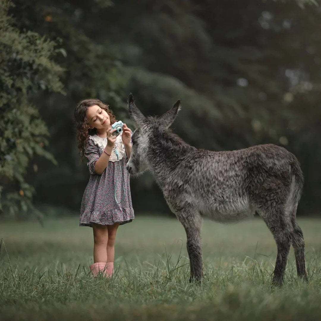 Dětská kamera s foto- a videozáznamem – odolná a snadno použitelná.