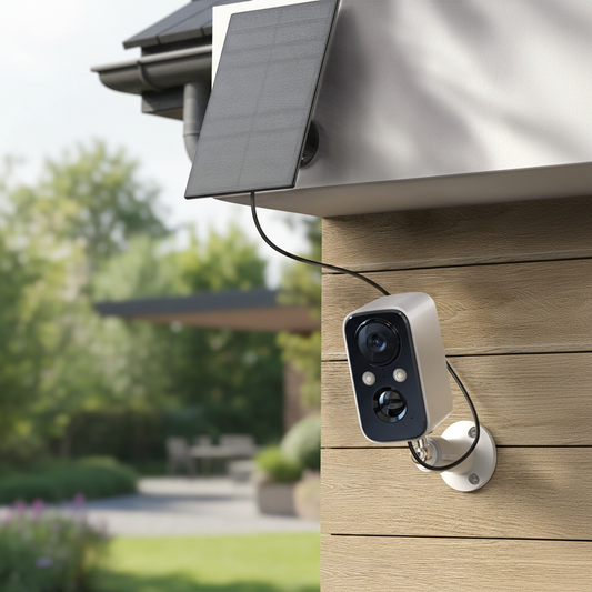 Solarbetriebene Außen Überwachungskamera - SolarVista