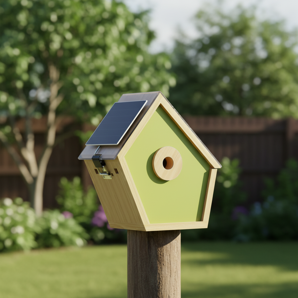 Solarbetriebenes Kamera Nistkasten - Birdara