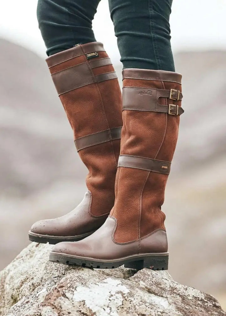 Sturdy Women's Boots With Buckle Detailing - Ollie