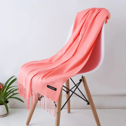 Kašmírový dámský šál dlouhý a měkký – Emilia