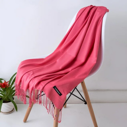 Kašmírový dámský šál dlouhý a měkký – Emilia