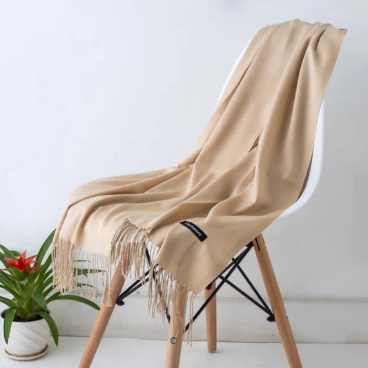 Kašmírový dámský šál dlouhý a měkký – Emilia