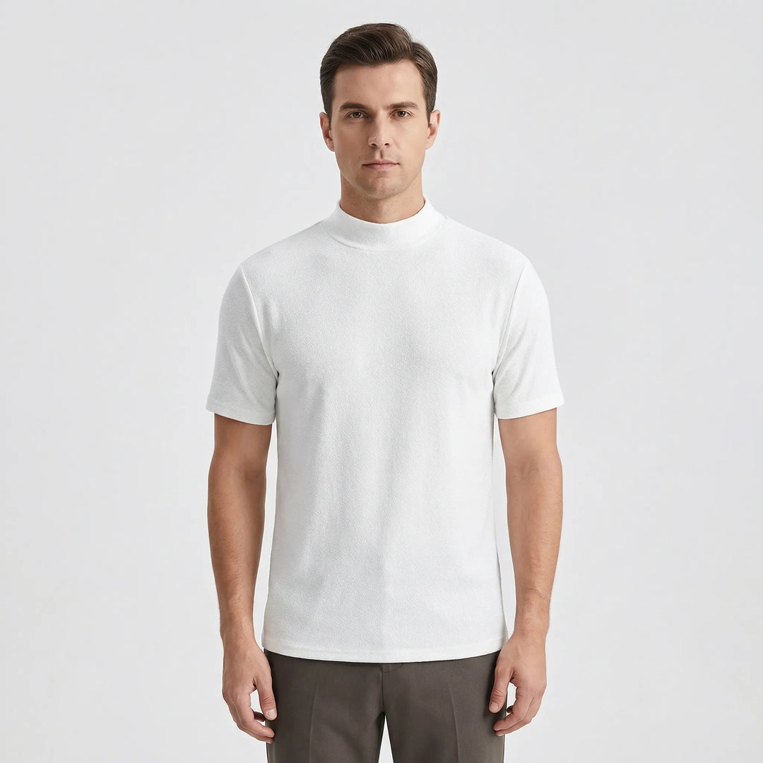 T-Shirt Met Col Voor Heren - Emanuel