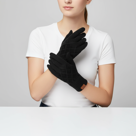 Thermisch Gestrickte Innenfutterhandschuhe - FleeceKnit