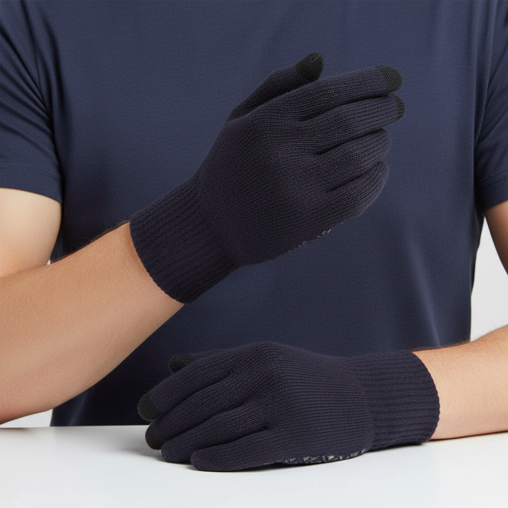 Thermische Gestrickte Handschuhe - CozyConnect