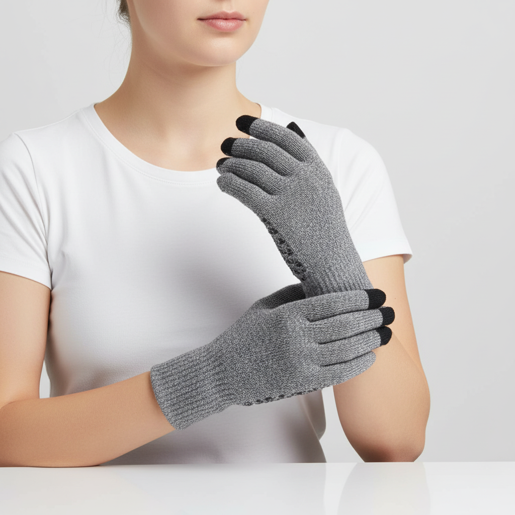 Thermische Gestrickte Handschuhe - CozyConnect