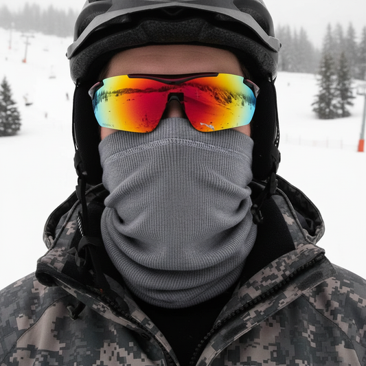 Thermischer Schlauchschal Aus Weichem Futter - NeckGuard