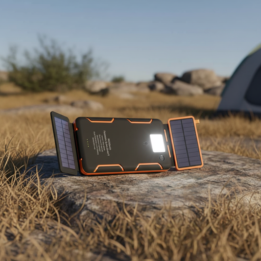 Tragbare Solarpowerbank Kunststoff - SunChargeo