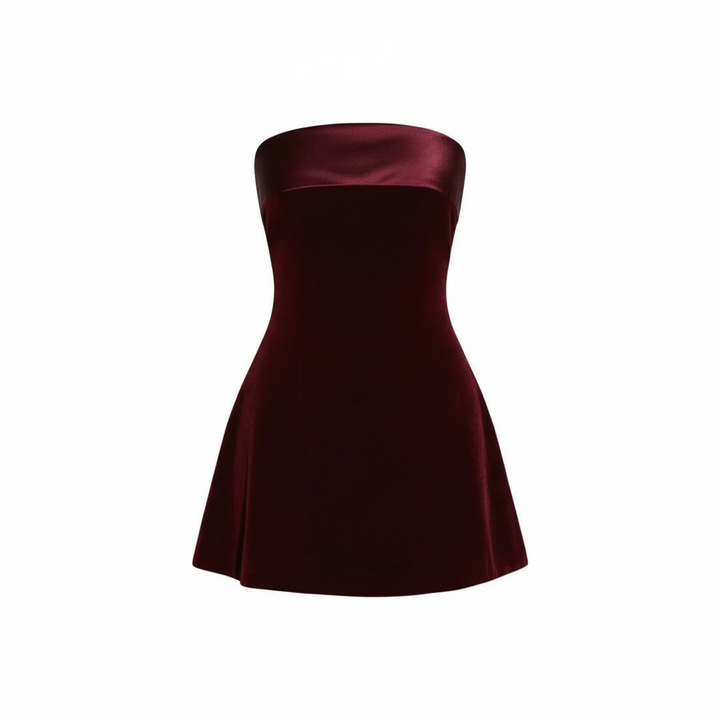 Trendiges Abendkleid - Satinova 