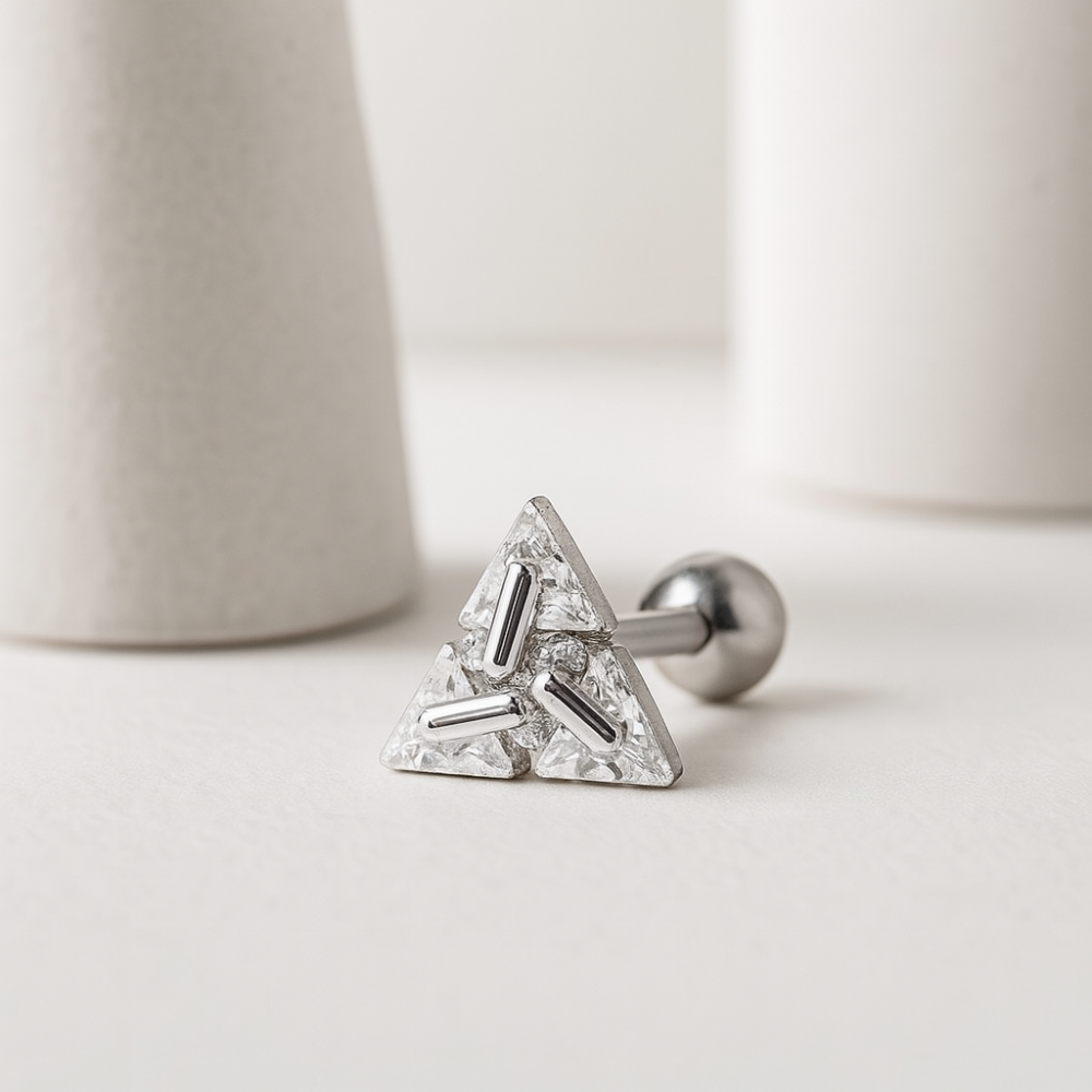 Trojúhelník | Minimalistické náušnice