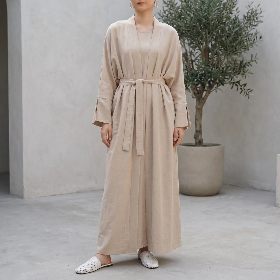Two-Piece Casual Abaya Set - Kara