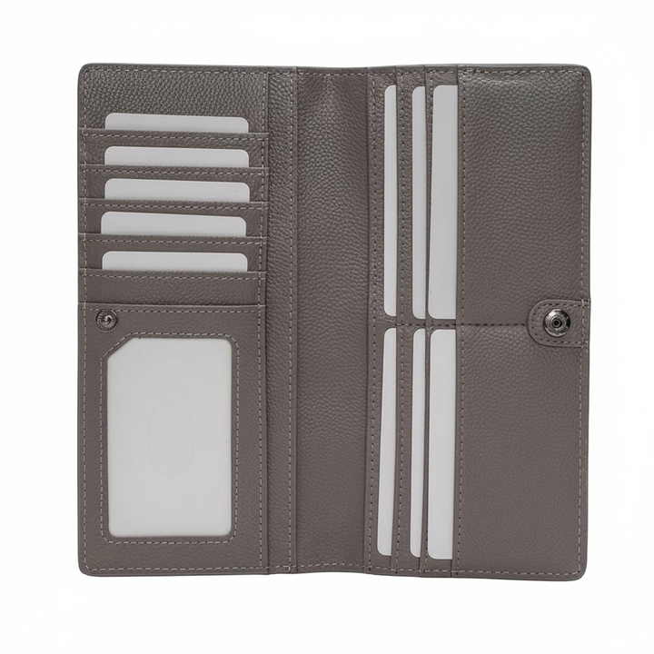 Ultra-Cienki Portfel Skórzany - CardGuard 