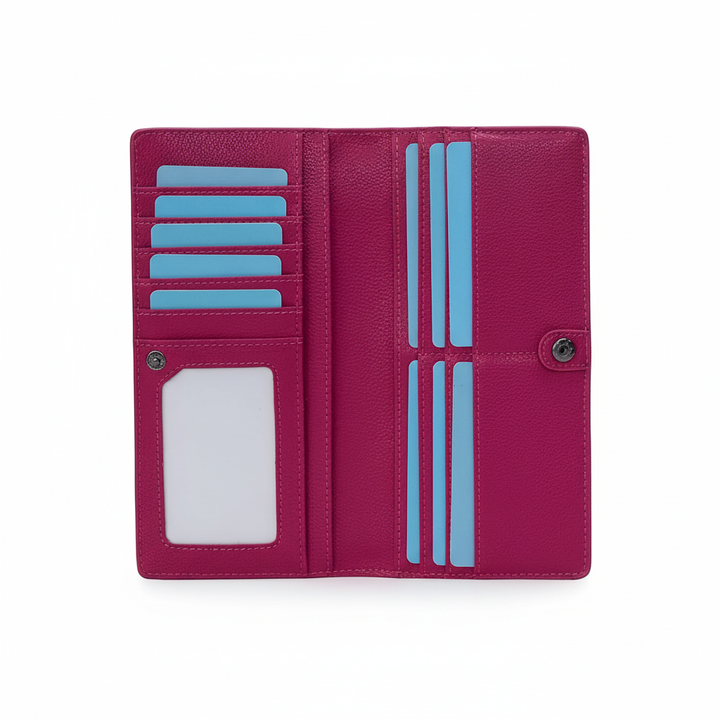 Ultra-Cienki Portfel Skórzany - CardGuard 