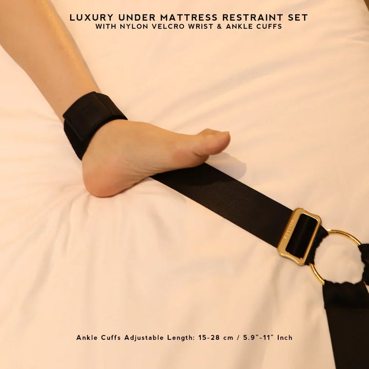 Under-Bed Restraint Set with Adjustable Cuffs 4