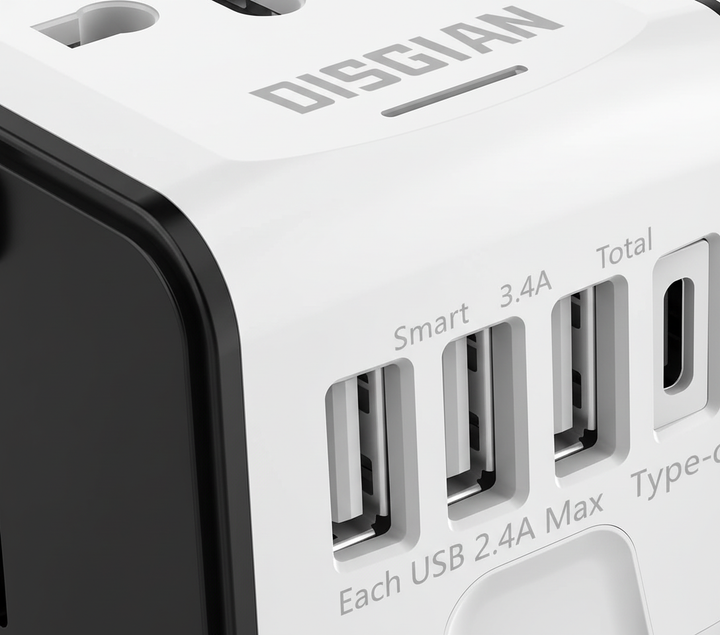 Uniwersalny Adapter Podróżny - TravelGo 