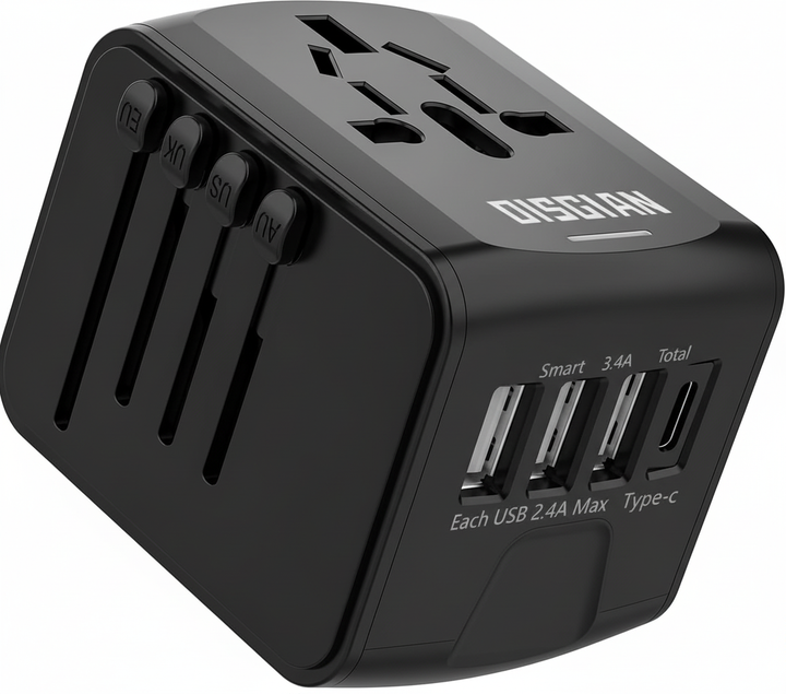 Uniwersalny Adapter Podróżny - TravelGo 