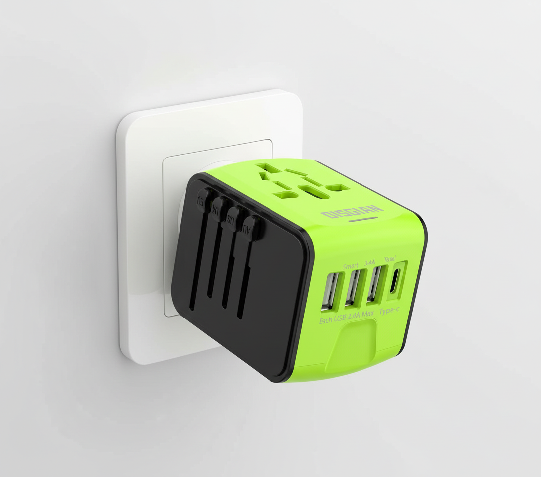 Uniwersalny Adapter Podróżny - TravelGo 