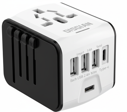 Uniwersalny Adapter Podróżny - TravelGo 
