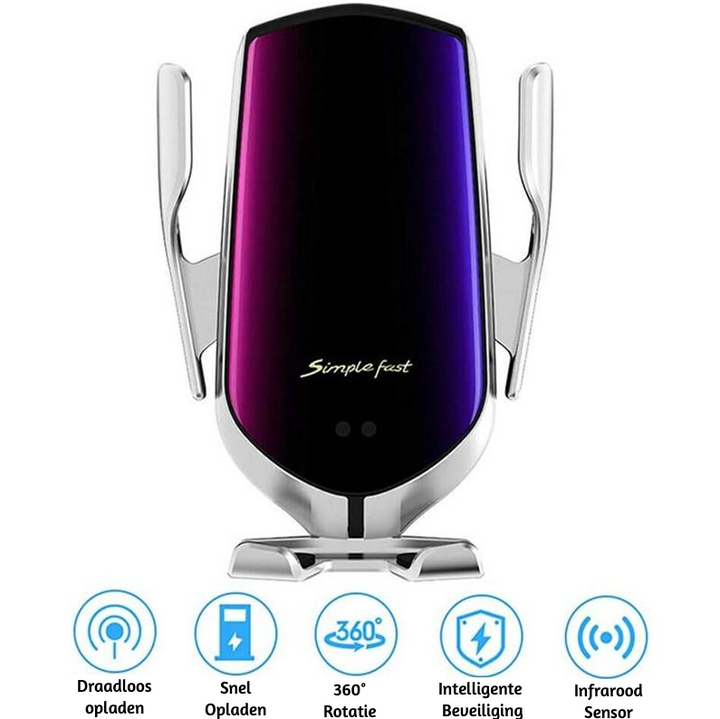 Automatický držák na telefon s bezdrátovou nabíječkou – GripCharge
