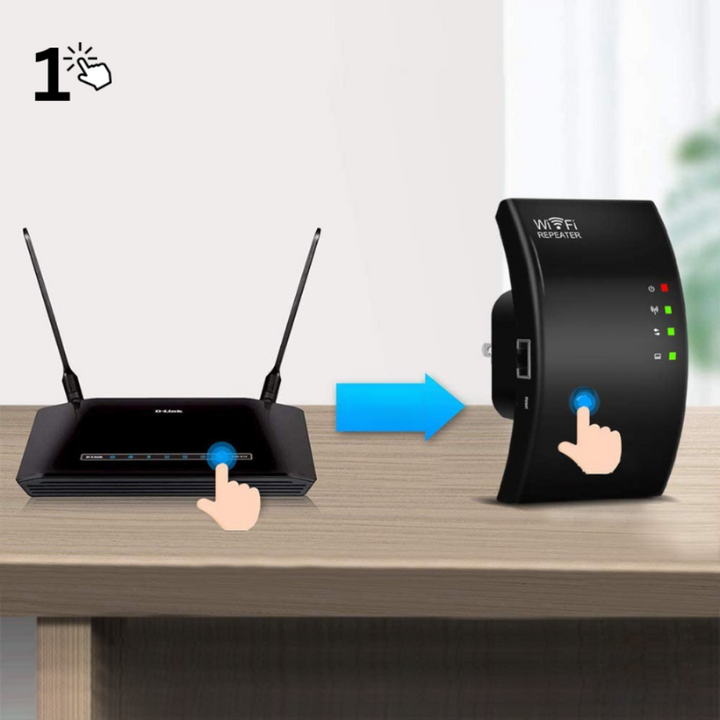 Bezdrátový WiFi zesilovač - NetBlaze