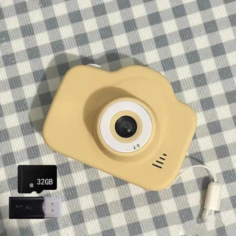 Dětský digitální fotoaparát s videem 1080p, barevným displejem a baterií