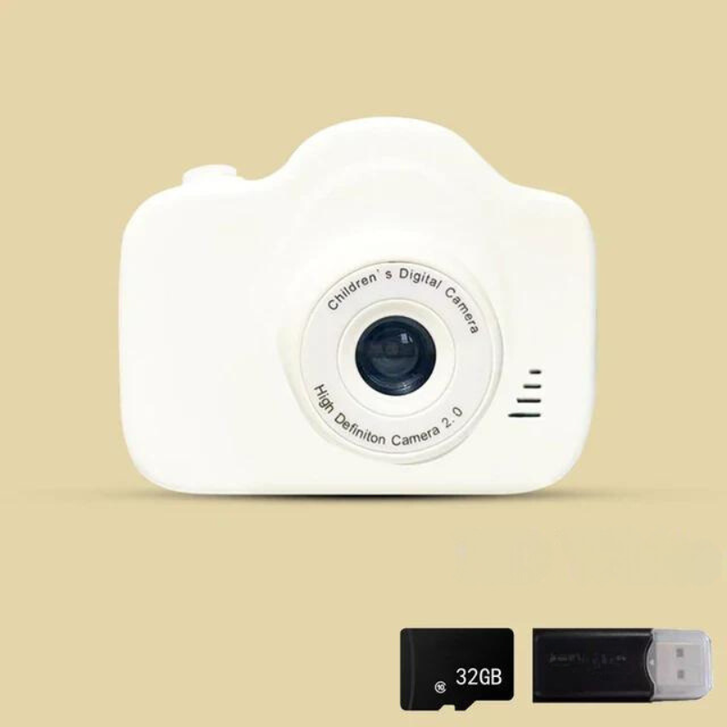 Dětský digitální fotoaparát s videem 1080p, barevným displejem a baterií
