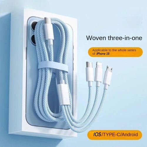 3v1 rychlonabíjecí kabel 100 W – PowerLink (1+1 ZDARMA)