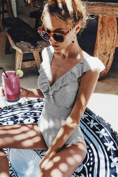 Retro plavky s potiskem - Julia