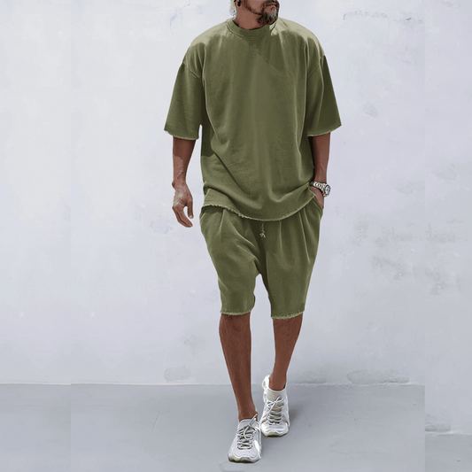 Uvolněný pánský sportovní set v loose-fit stylu – Cassian