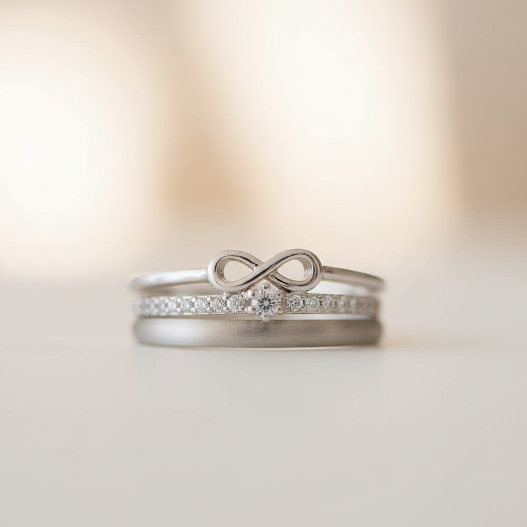 Verstellbarer Ring - HeartSymbol 