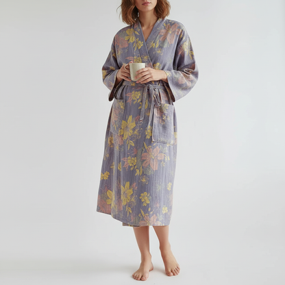 Vibrant Kimono Design - BlossomRobe