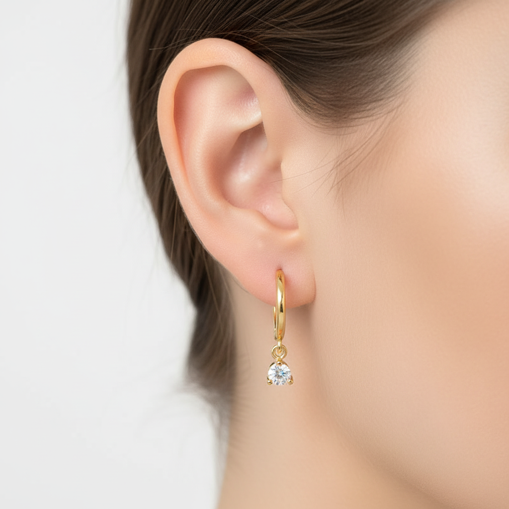 Vielseitige Ohrringe - AuroraGleam 