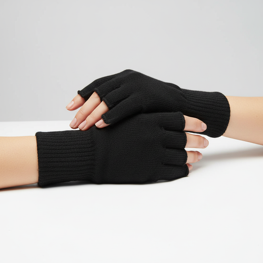 Fingerlose Strickhandschuhe - WarmFlex