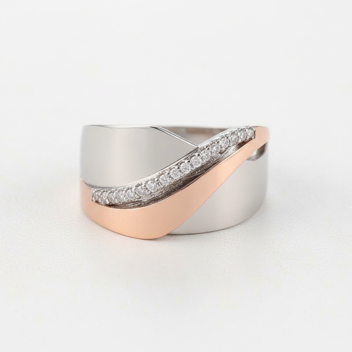 Vintage-Inspirierter Ring - RosetoneRing 