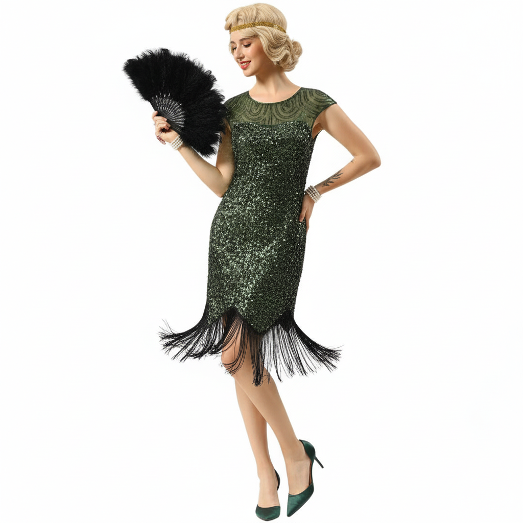 Vintage-Inspiriertes Kleid - GlamourDress 