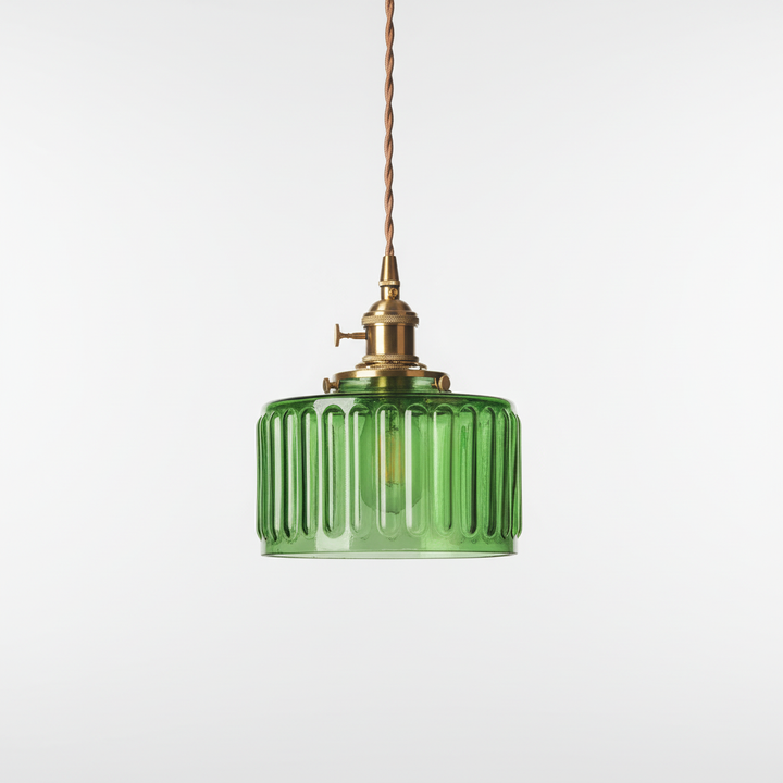 Vintage Kristall Hängelampe - Glassvibe